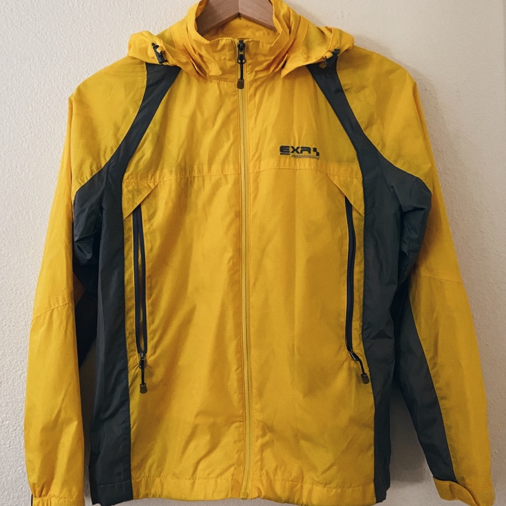 3/$12🔥 EXR Yellow Rain Jacket Waterproof
